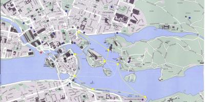 Карта на Стокхолм центар