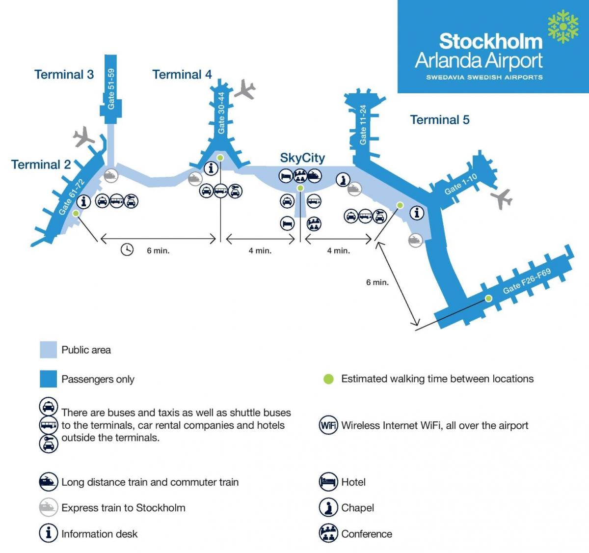 Стокхолм arlanda мапа