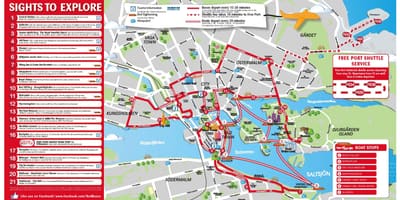Стокхолм места на мапата