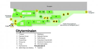 Arlanda изразат маршрутата на мапата