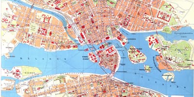 Карта на kungsholmen Стокхолм