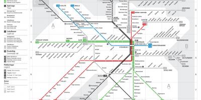 Карта на sl метро