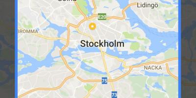 Offline мапата Стокхолм